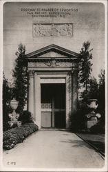 Doorway To Palace Of Education Postcard