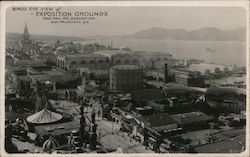 Birds Eye View of Exposition Grounds Postcard