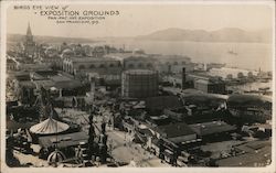 Birds eye view of Exposition Grounds Postcard