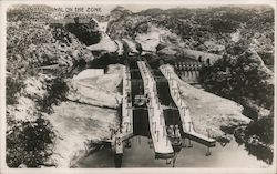 Panama Canal on the Zone Postcard