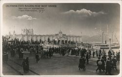 California state building near Yacht Harbor Postcard