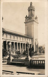 Italian Tower, Court of Palms 1915 Panama-Pacific International Exposition (PPIE) Postcard Postcard Postcard