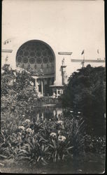 Palace of Varied Industries from across Lagoon Postcard