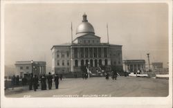 Massachusetts Building Postcard