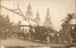 PPIE View, Cars San Francisco, CA 1915 Panama-Pacific International Exposition (PPIE) Postcard Postcard Postcard