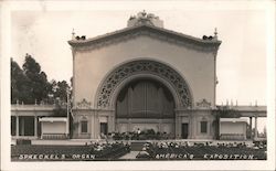 Spreckels Organ America's Exposition Postcard