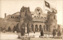 1937 Pan-American Casino exhibit Texas State Fair grounds Postcard