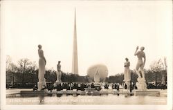 Statuary - Constitutional Mall 1939 NY World's Fair Postcard Postcard Postcard