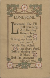 Lonesome Postcard