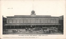 New Fulton Fish Market Postcard