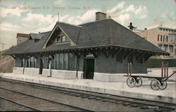 New York Central R.R. Station Postcard