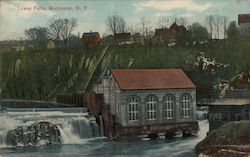 Lower Falls Rochester, NY Postcard Postcard Postcard