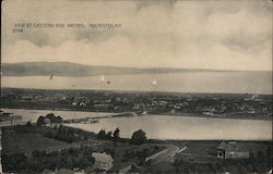 View at Eastern Wide Waters Postcard