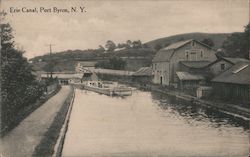 Erie Canal Port Byron, NY Postcard Postcard Postcard