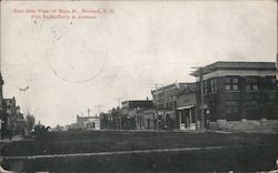 East Side View of Main St. Howard, SD Postcard Postcard Postcard