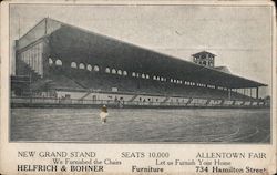 New Grand Stand, Allentown Fair Pennsylvania Postcard Postcard Postcard