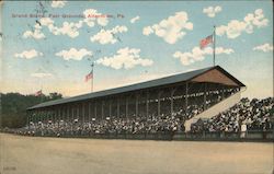 Grand Stand, Fair Grounds Postcard