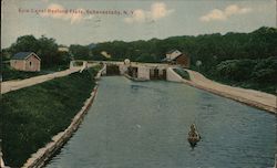 Erie Canal Rexford Flats Schenectady, NY Postcard Postcard Postcard