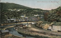 View from the Mountain Road Postcard