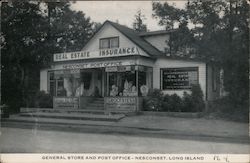 General Store and Post Office Nesconset, NY Postcard Postcard Postcard