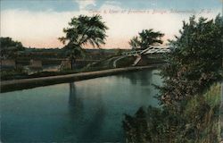 Canal & River at Freeman's Bridge Schenectady, NY Postcard Postcard Postcard