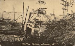 Delta Dam Rome, NY Postcard Postcard Postcard