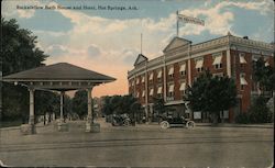 Rockafellow Bath House and Hotel Hot Springs, AR Postcard Postcard Postcard