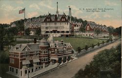 U.S. Army and Navy Hospital Postcard