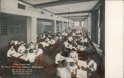 Women's Lunch Room - The Curtis Publishing Company Philadelphia, PA Postcard Postcard Postcard