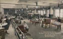 Section of Engraving Department - The Curtis Publishing Company Philadelphia, PA Postcard Postcard Postcard