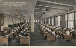 Circulation Department, Correspondence Division, Curtis Publishing Company Postcard