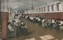 Women's Recreation Room, The Curtis Publishing Company Philadelphia, PA Postcard Postcard Postcard