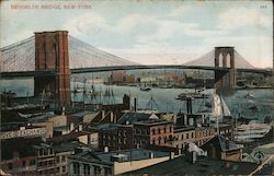 Brooklyn Bridge New York, NY Postcard Postcard Postcard