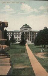 Central Hall - Iowa State College Ames, IA Postcard Postcard Postcard