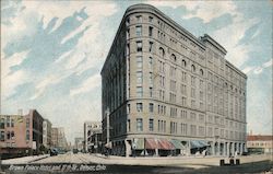 Brown Palace Hotel and 17th Street Denver, CO Postcard Postcard Postcard