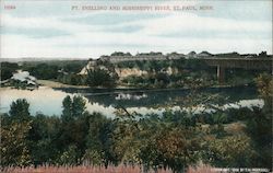 Fort Snelling and Mississippi River St. Paul, MN Postcard Postcard Postcard