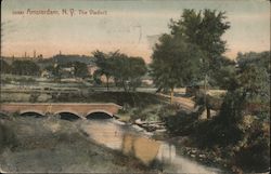 The Viaduct Amsterdam, NY Postcard Postcard Postcard