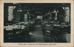 Dining Room, Roycroft Inn Postcard