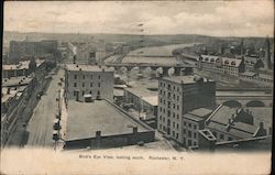 Bird's Eye View Looking South Postcard