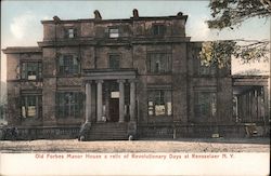 Old forbes Manor House Postcard