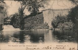 The Aqueduct and Oak Orchard Creek Postcard