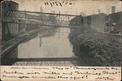 Manayunk Mills along the Manayunk Canals Philadelphia, PA Postcard Postcard Postcard