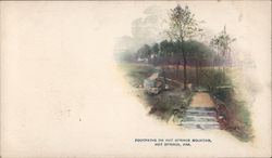 Footpaths on Hot Springs Mountain Arkansas Postcard Postcard Postcard