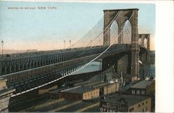 Brooklyn Bridge New York, NY Postcard Postcard Postcard