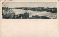 The Oswego River at Fulton Postcard