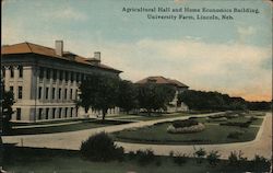 Agricultural Hall and Home Economics Building, University Farm Lincoln, NE Postcard Postcard Postcard