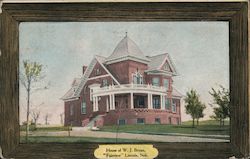 House of W.J. Bryan, "Fairview" Lincoln, NE Postcard Postcard Postcard