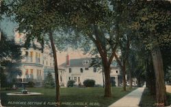 Residence Section & Floral Park Postcard