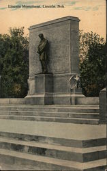 Lincoln Monument Nebraska Postcard Postcard Postcard