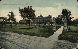 Wesleyan University Postcard